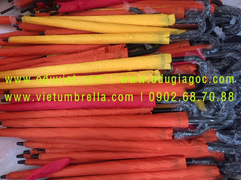 xưởng sản xuất ô dù cầm tay in logo quảng cáo